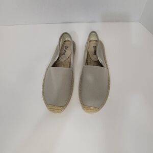 Soludos women's canvas slippers size 6.5 organic woven cotton